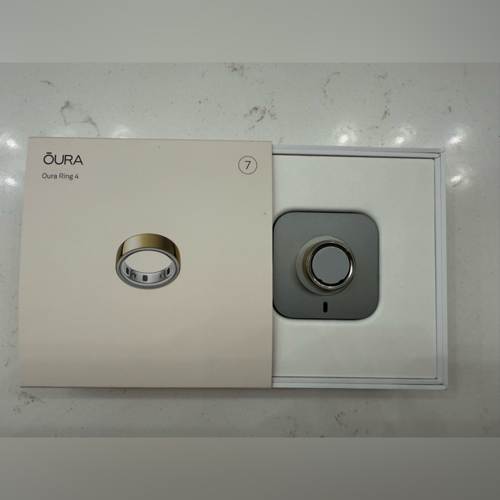 Oura Dual-Tone Gold and Silver Ring